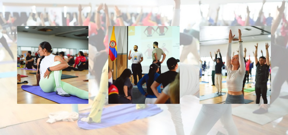The Embassy of India in Bogota, in alliance with the Instituto Distrital de Recreación y Deporte (IDRD) held the rehearsal of the Common Yoga Protocol in the framework of the commemoration of the 25 days prior to the International Day of Yoga 2025